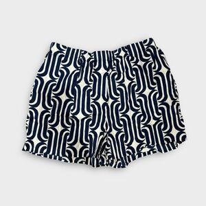 Velvet by Graham & Spencer Women's Lynne Printed Cotton Cambric Shorts Size XL